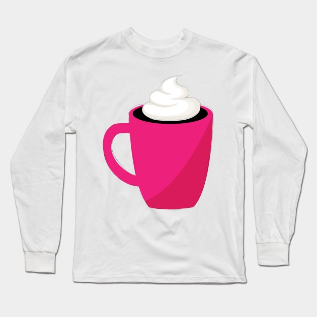 Coffee Long Sleeve T-Shirt by snowshade